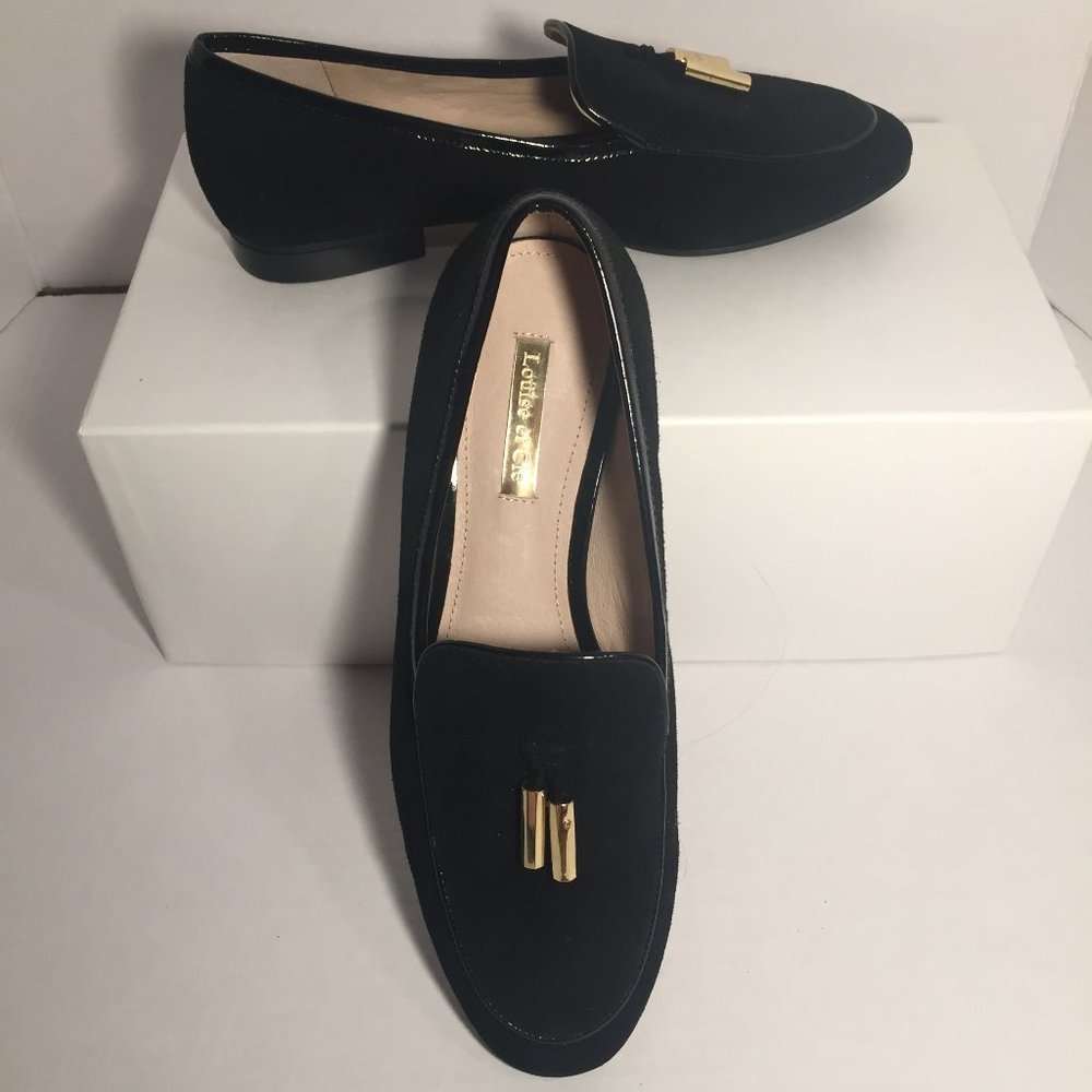 NEW LOUISE ET CIE Black LEATHER UPPER